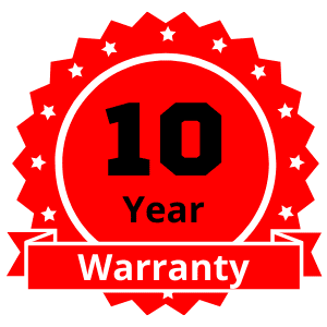 10 year Warranty